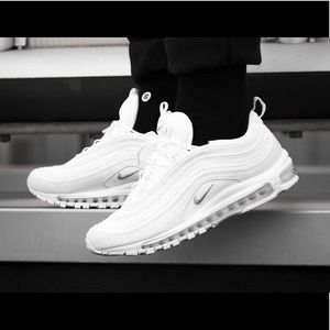Men’s Triple White Air Max 97